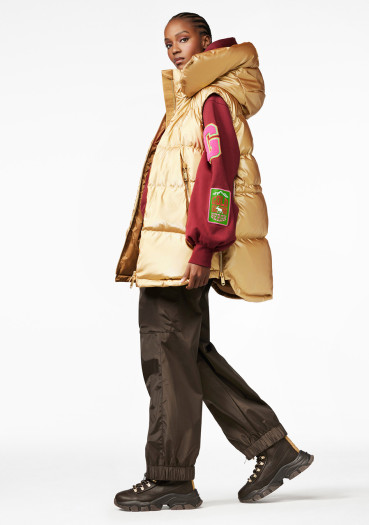 detail Goldbergh Flash Bodywarmer gold