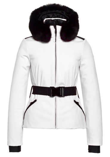 detail Goldbergh Hida Ski Jacket Real Border white