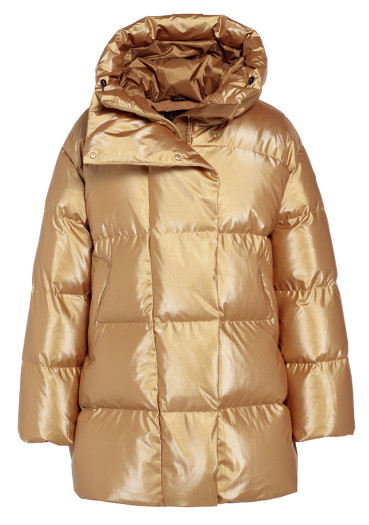 detail Goldbergh Metallic Jacket gold