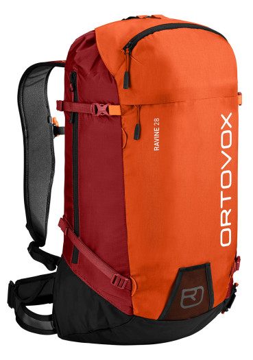detail Ortovox Ravine 28 Hot Orange 28 Liter