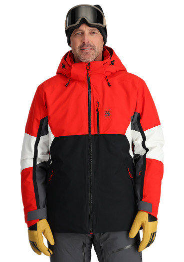 detail Pánska bunda Spyder-M EPIPHANY JACKET-VOLCANO