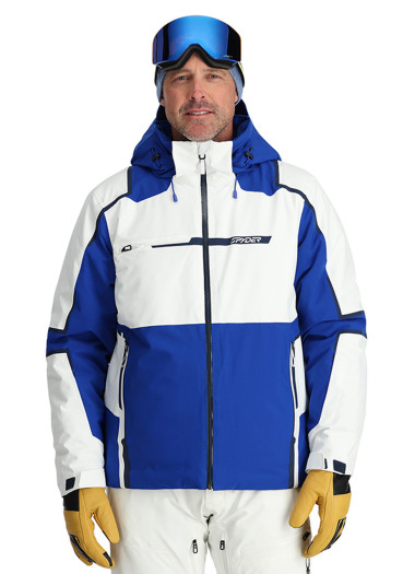 detail Pánska bunda Spyder-M TITAN JACKET-ELECTRIC BLUE
