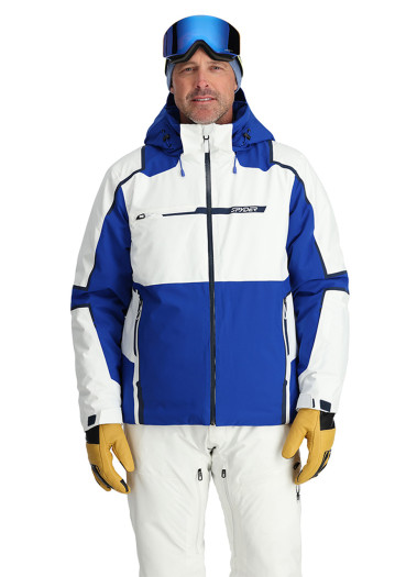 detail Pánska bunda Spyder-M TITAN JACKET-ELECTRIC BLUE