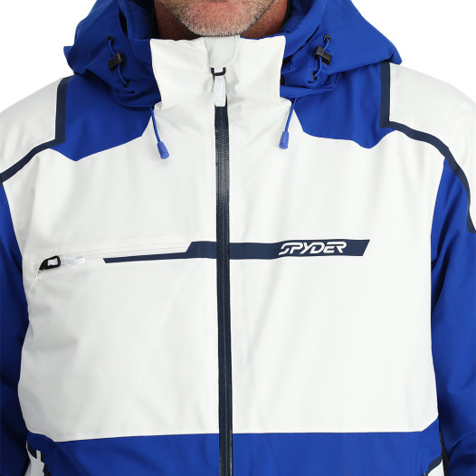 detail Pánska bunda Spyder-M TITAN JACKET-ELECTRIC BLUE