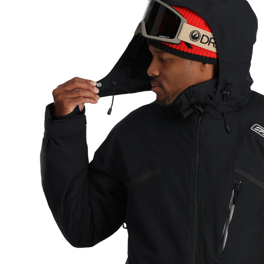 detail Spyder-M LEADER JACKET-BLACK