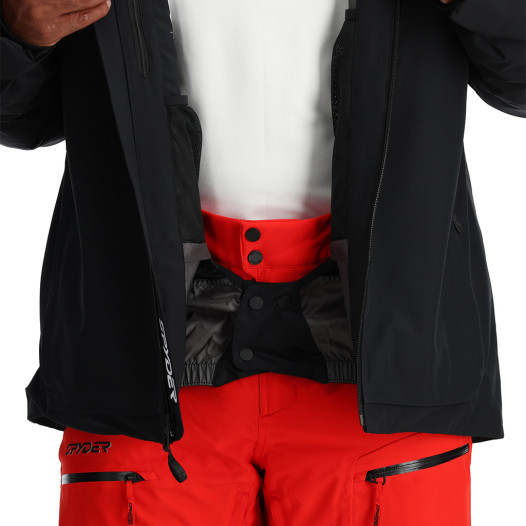 detail Spyder-M LEADER JACKET-BLACK