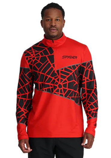detail Spyder-M VITAL 1/2 ZIP-VOLCANO