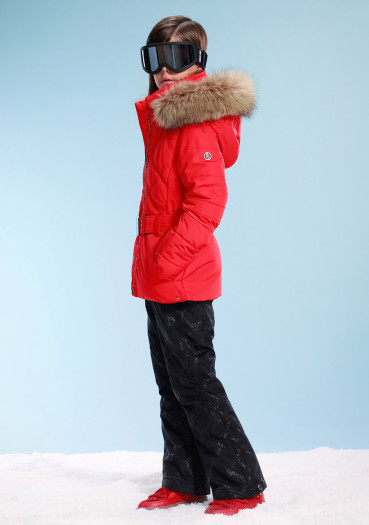 detail Detská bunda Poivre Blanc W23-1003-JRGL/A Ski Jacket Scarlet Red 