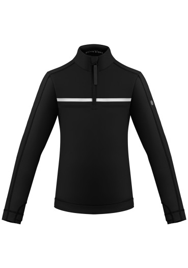 detail Poivre Blanc W23-1951-JRBY/A Base Layer Shi Black