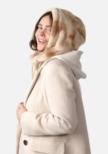 detail Barts Eliess Hood Sand