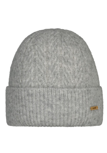 detail Barts Calmela Beanie Heather Grey