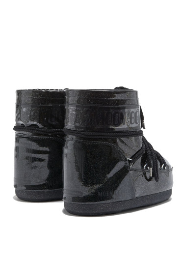 detail Dámské boty Moon Boot Icon LOW Glitter 001 Black