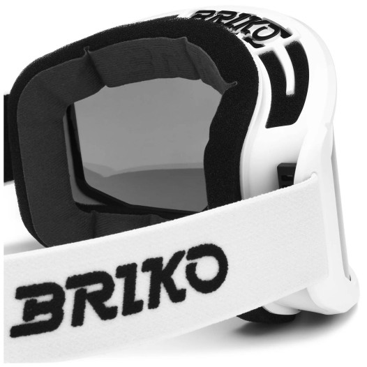 detail Briko Vulcano Mask 2.0-Matt White-Sm2 -Brýle