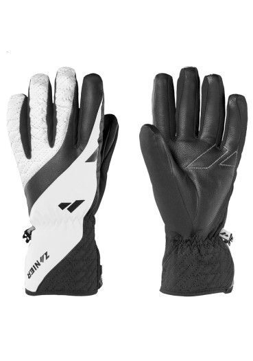 detail Dámske rukavice Zanier AURACH GTX – White/Black 