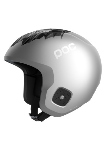 detail POC Skull Dura Jr Marco Odermatt Ed. Argentite Silver