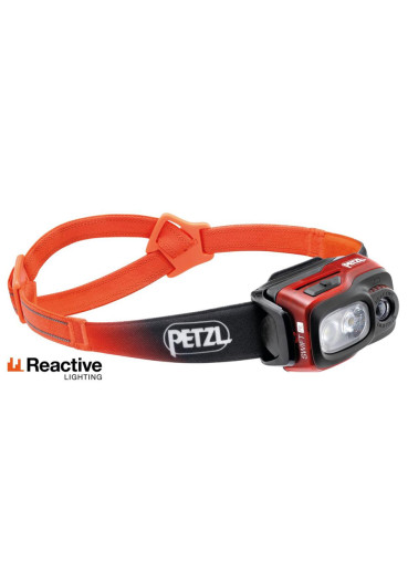 detail Petzl Swift RL 2023 svítilna oranžová