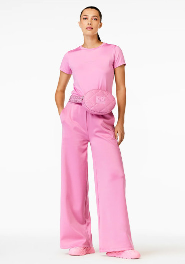 detail Goldbergh Avery Short Sleeve Top Miami Pink