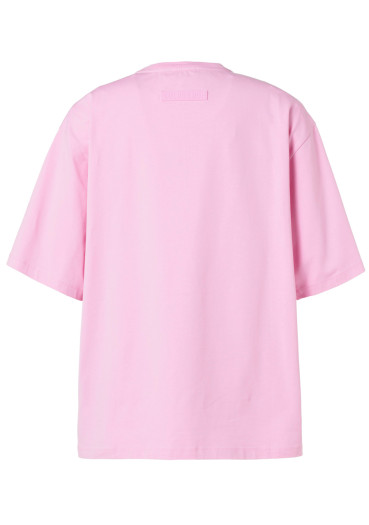 detail Goldbergh Mimo Short Sleeve Top Miami Pink
