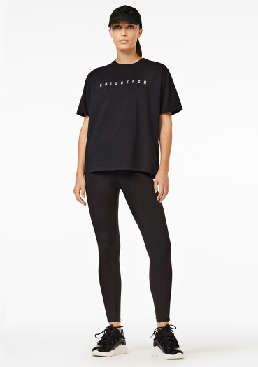 detail Goldbergh Ruth Short Sleeve Top Black