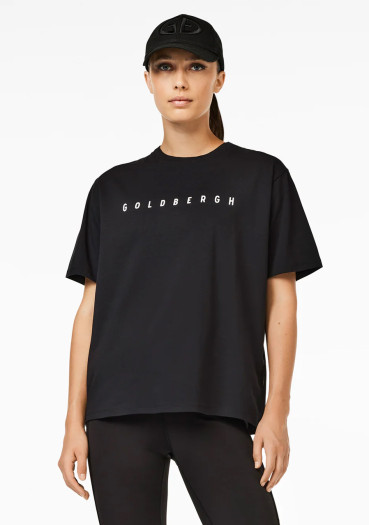 detail Goldbergh Ruth Short Sleeve Top Black