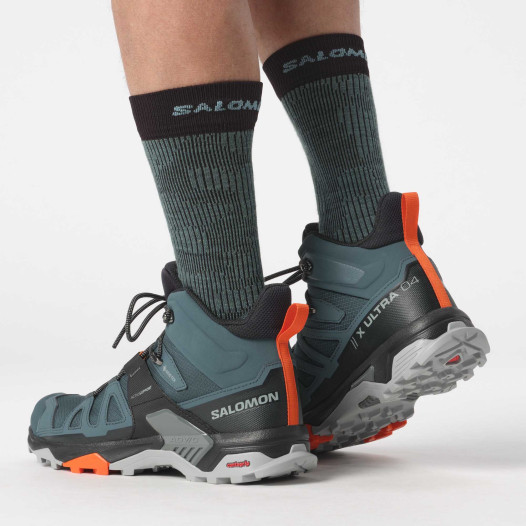 detail Pánska obuv Salomon X ULTRA 4 MID GTX – Stargazer / Black / S