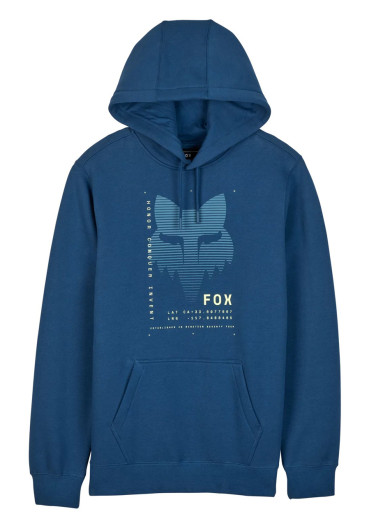 detail Fox Dispute Fleece Po Indigo