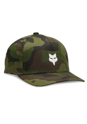 detail Fox Yth Fox Head Camo 110 Sb Hat Green Camo