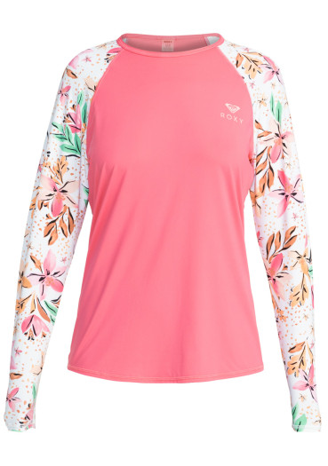 detail Roxy Erjwr03757-Wbk8 Ls Lycra Printe Sfsh Wbk8
