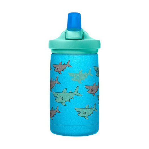 detail Detská fľaša CamelBak Eddy+ Kids Vacuum Stainless 0,35l School Of Sharks