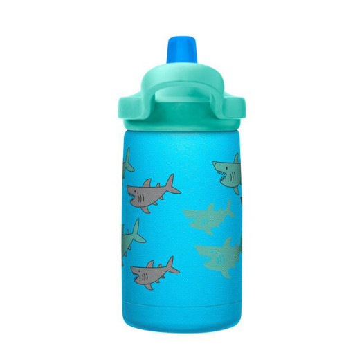 detail Detská fľaša CamelBak Eddy+ Kids Vacuum Stainless 0,35l School Of Sharks