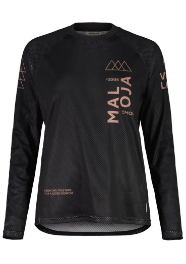 detail Maloja Triko ElferkofelM._deep black_