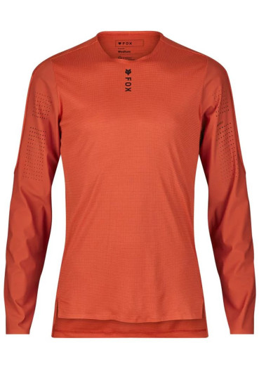 detail Fox Flexair Pro Ls Jersey Atomic Orange