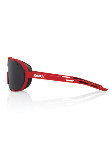 detail 100% WESTCRAFT - Soft Tact Red - Black Mirror Lens