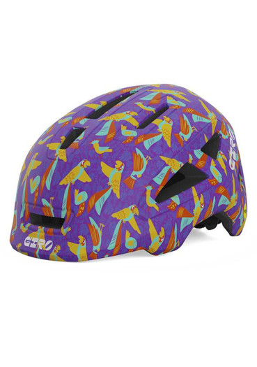 detail Detská cyklistická prilba GIRO Scamp II Mat Purple Libre