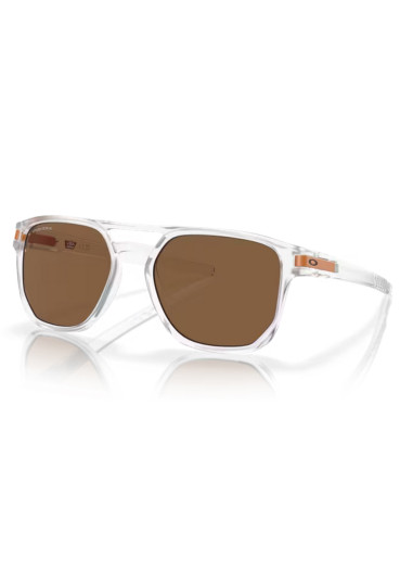 detail Oakley 9436-1154 Latch Beta Matte Clr w/ Prizm Brnze