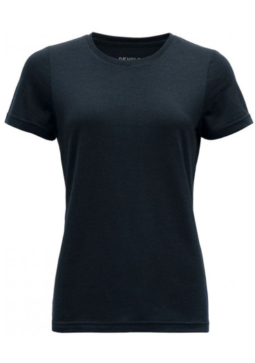 detail Dámské triko Devold Eika Merino 150 Tee W Ink