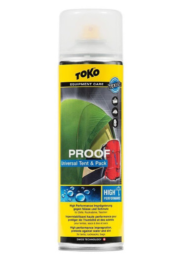 detail Toko Tent & Pack Proof 500ml, Care Line