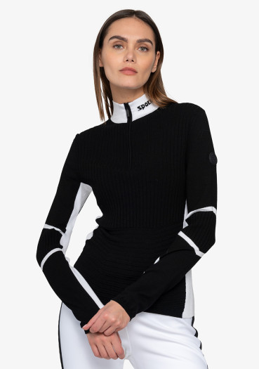 detail Dámský svetr Sportalm 1824507651 Black