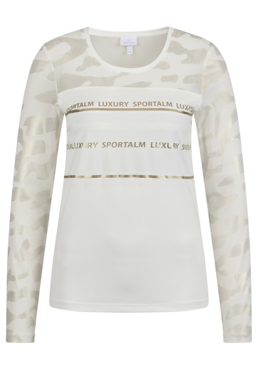 detail Dámské tričko Sportalm 1812533670 Eucalyptus Mist