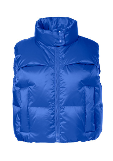 detail Dámska vesta Goldbergh Câlin Ski Bodywarmer Dazzling Blue