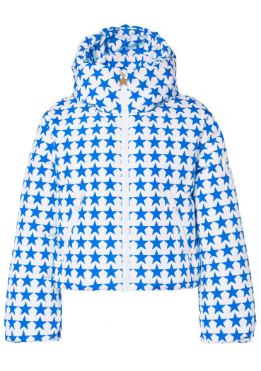 detail Goldbergh Olympe Ski Jacket Dazzling Blue