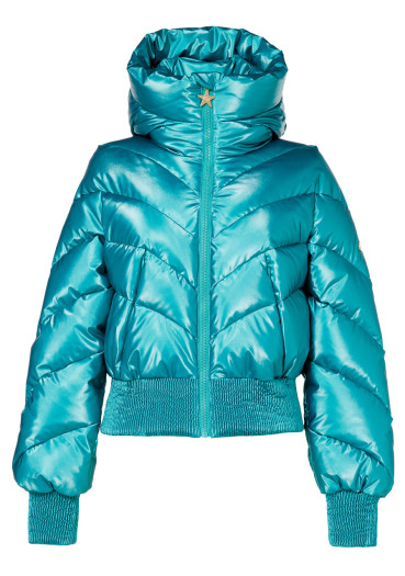 detail Dámska bunda Goldbergh Caro Ski Jacket Icy Mermaid