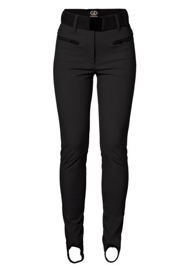 detail Dámske lyžiarske nohavice Goldbergh Paris LONG Ski Pants Black