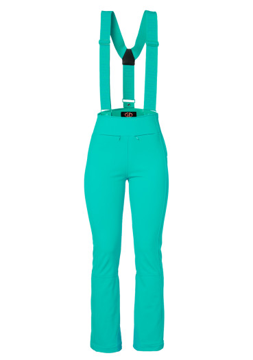 detail Goldbergh High End Ski Pants Ice Green