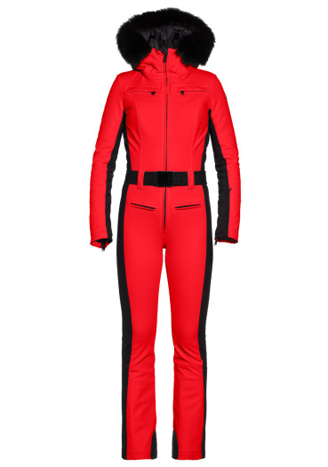 detail Goldbergh Parry LONG Faux Border Ski Suit Flame