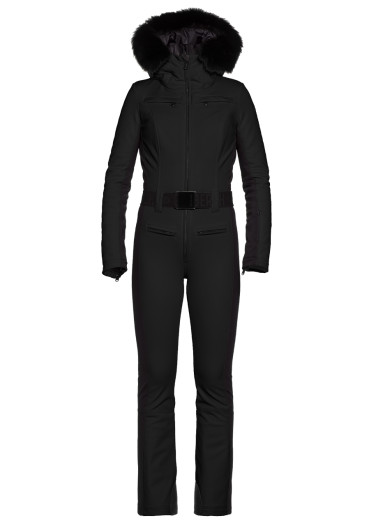 detail Dámska kombinéza Goldbergh Parry LONG Faux Border Ski Suit Black