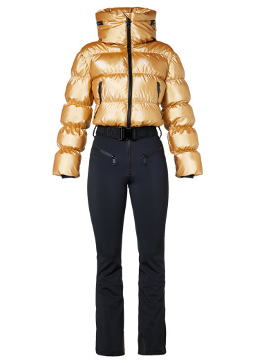 detail Goldbergh Snowball Ski Suit Gold