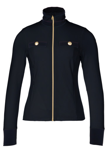 detail Goldbergh Renée Full Zip Cardigan Black