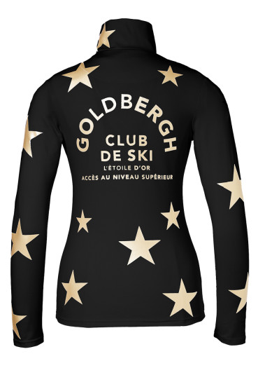 detail Goldbergh Galactique Ski Pully Black/Gold