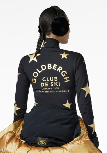 detail Goldbergh Galactique Ski Pully Black/Gold